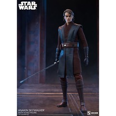Sideshow Star Wars The Clone Wars Anakin Skywalker Sixth Scale Figure NEW