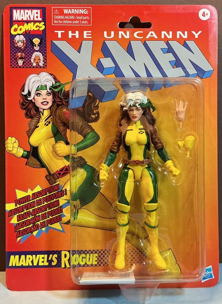 ROGUE Marvel Legends Retro 90s X-Men Hasbro Target Exclusive 6” Action Figure