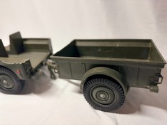 G.I. Joe Action Soldier — Official Jeep Combat Set — Vintage 1964 Hasbro