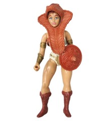 Vintage 1982 He-man MOTU TEELA Lady SHIELD, Snake Armor Masters Of The Universe
