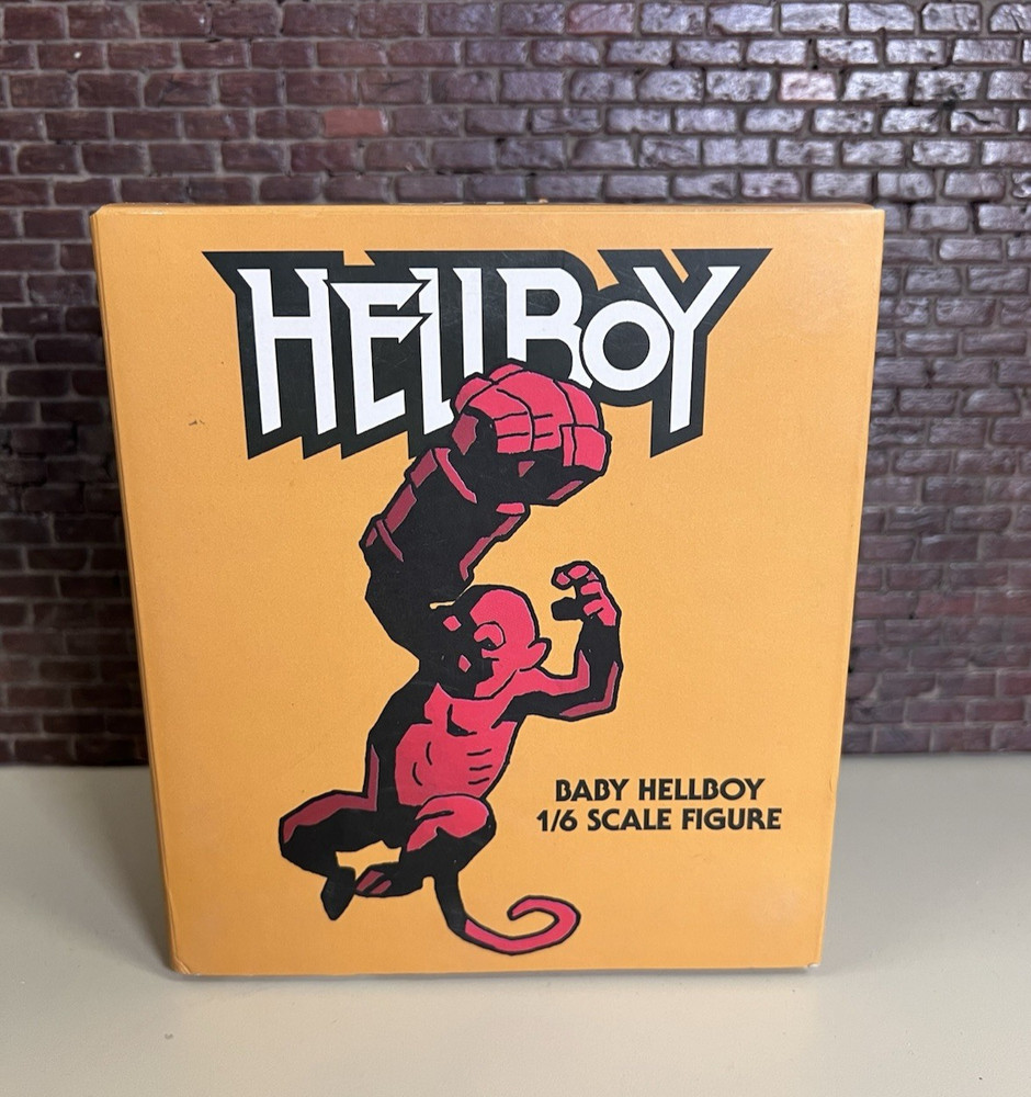 RARE Mondo Baby Hellboy 1/6 Scale Figure (2016) Mike Mignola Collab NEW IN BOX