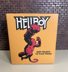 RARE Mondo Baby Hellboy 1/6 Scale Figure (2016) Mike Mignola Collab NEW IN BOX