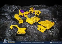 Box Set Magic Square MS-B48 Power King Devastator G2 Ver. Set of 6 Figure Toy