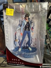 Jazwares Total Anime Figure Solo Leveling Sung Jinwoo Dungeon Raid Version New