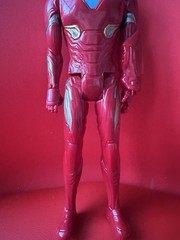 Hasbro Marvel Iron Man Red Plastic Action Figure 2018 2010-2019