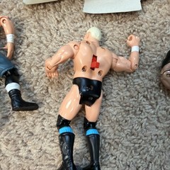 1999 ECW Wrestling Action Figure Lot- New Jack, Sabu, Lance Storm And More