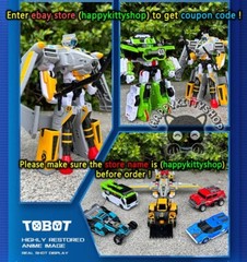 TOBOT V Galaxy Detectives GD Season 6 / 8″ Action Figure Vehicle Transform Robot