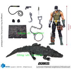 Hiya Toys 1/18 G.I.Joe Master Croc Fiona Cibani 11cm Action Figure New Toys