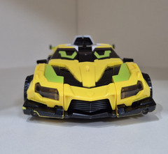 Metal Cardbot S SPARKBIT Transformer Robot Sports Car Korean Toy