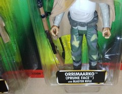 Star Wars Freeze Frame Kenner Standard Green Tag Sample POTF2 Prune Face