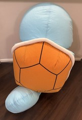 Squirtle Pokemon Toy Factory 2016 Plush Giant Jumbo Stuffed Approx 48″ Used