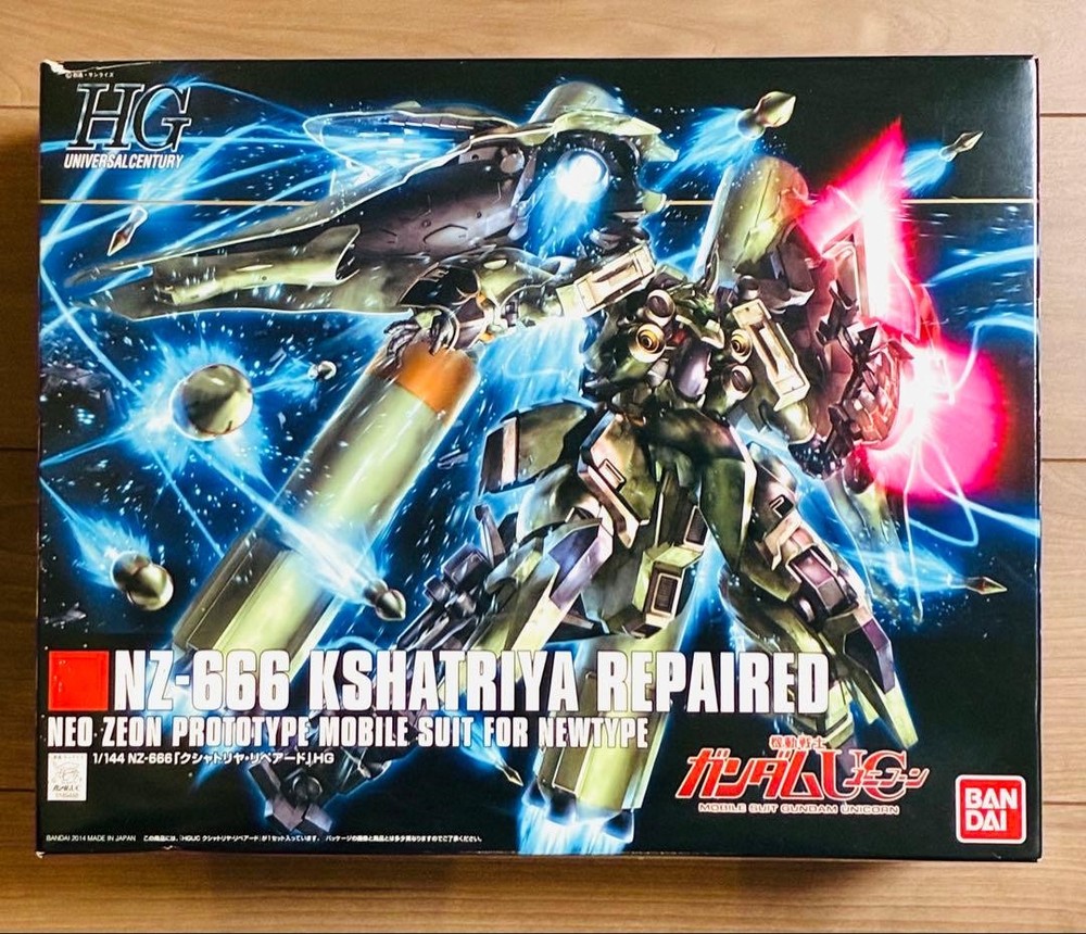 Gunpla HG 1/144 Kshatriya Repaired Unassembled item