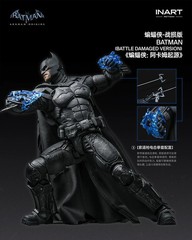 Inart 1/12 Batman: Arkham Origins Battle Damaged Version Action Figure In Stock