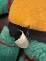 Vintage 1988 Ace Novelty TMNT Teenage Mutant Ninja Turtles Raphael 9.5” Plush