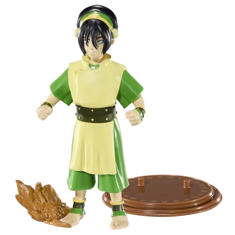 BendyFigs Avatar The Last Airbender Toph 6.75 inches, Multicoloured