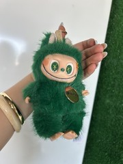 Luxury Green Monster Keychain Plush – Designer Style Collectible Toy Pop