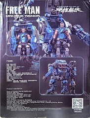 Joytoy 1/25 Blue Freeman Machine Armor Mecha Action Figure US Seller