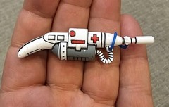 NECA TMNT Toon Haulathon 2025 Shredder Start Shredding The News Blaster Gun Only