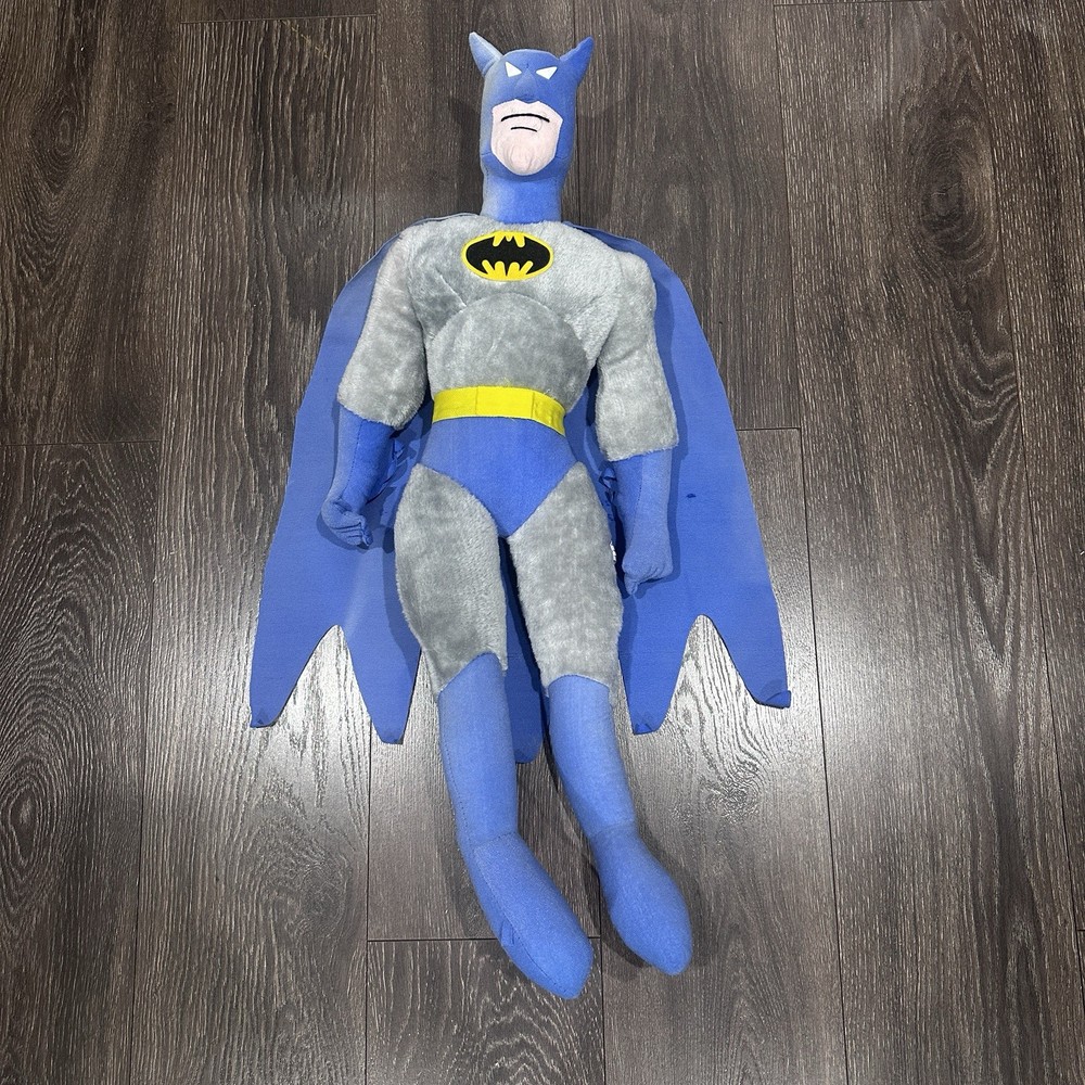 BATMAN 1989 ACE NOVELTY DC COMICS SUPERHERO LARGE VINTAGE PLUSH 30″