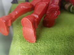 Lot Of 7 Action Figures Tall Hard Plastic Posable 11″ & Larger See Pics