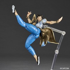 Kaiyodo Revoltech Amazing Yamaguchi Chun-Li Action Figure No Bonus Parts New