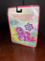 NEW – My Little Pony MLP G3 2003 Petal Blossom w/ Super Long Hair Free Baby Pony