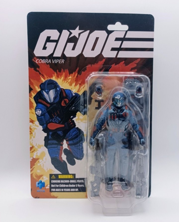 US🇺🇲 – Hiya Toys 1/18 EMG0156 Exquisite Mini G.I.Joe Cobra Viper Action Figure
