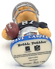 2002 Bobble Dobbles Dave Casper Bobblehead #1,415 Of 2,002 With Box