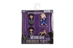Wednesday 2.5″ 4-Pack Die-Cast Figures, Toys for Kids and Adults
