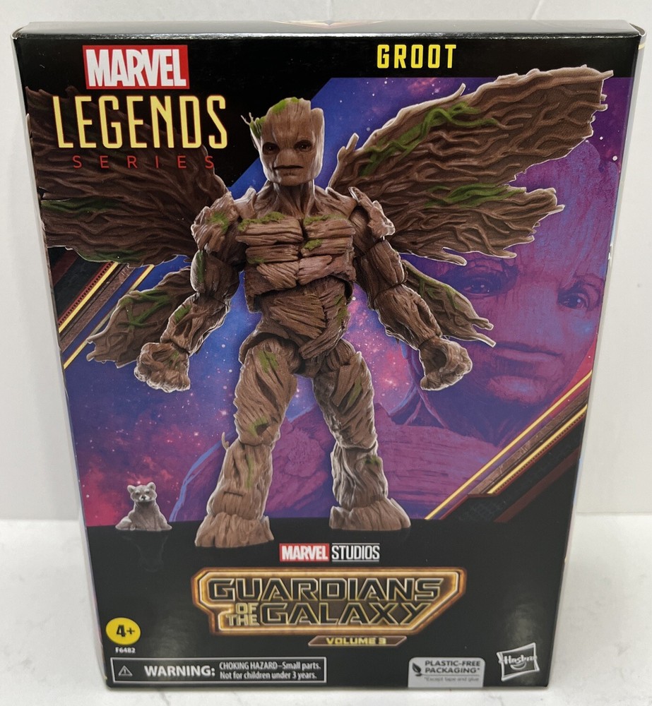 Hasbro Marvel Legends Guardians of the Galaxy Vol 3 Groot Deluxe 6″ Figure New