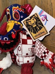 SET 6 Disney Store The Lion King Broadway Musical Bean Bag Plush TRICKSTER TIMON