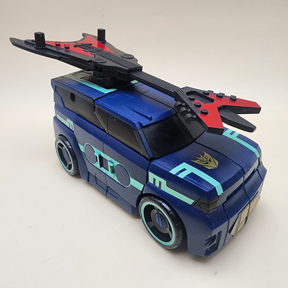 TRANSFORMERS Animated (2008) SOUNDWAVE 5″ Deluxe [COMPLETE, BUT READ]