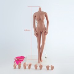 JIAOU DOLL JOQ-07F 1/6 Female Suntan Big Bust Seamless Body Fit 12″Action Figure