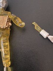 MICRONAUTS Time Traveler Yellow Action Figure 1976 Mego BROKEN ELBOW