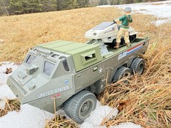 GI JOE APC top Replacement Cab And Flatbed 3D Printed Modification ARAH