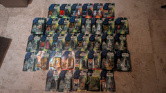 Mixed lot of 40 Star Wars Power of the Force figures!!!! Boba Fett Darth Vader
