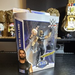 The SHIELD WWE Elite Roman Reigns Dean Ambrose Seth Rollins with Title Belts