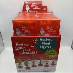 Case of 12 How The Grinch Stole Christmas! Mystery Vinyl Figure Blind Box Sealed