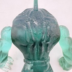 Street Sharks 5.5″ Action Figure Translucent Teal Bootleg Knock Off Resin KO