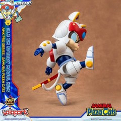 YOLOPARK 13.3cm Samurai Pizza Cats AMK PRO Series Speedy Model Kit TOY In Stock