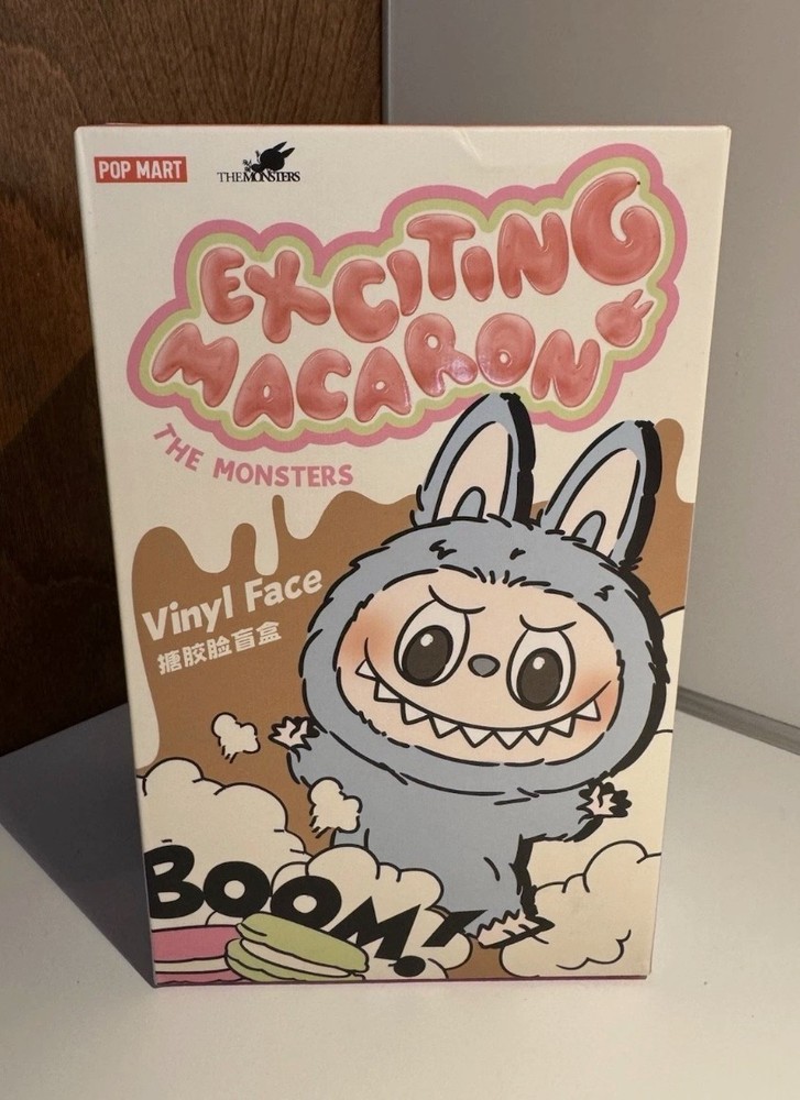 USA- AUTHENTIC LABUBU MONSTERS EXCITING MACARON SINGLE BLIND BOX