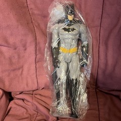 DC Batman Action Figure Gray Black Yellow Plastic – Batman Franchise Bat
