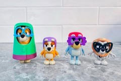 Bluey Toy Figures, Including Floppy, Turtleboy, Unicorse, Chattermax. You Choose