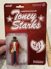 Super7 ReAction Ghostface Killah Toney Starks Action Figure New in Package