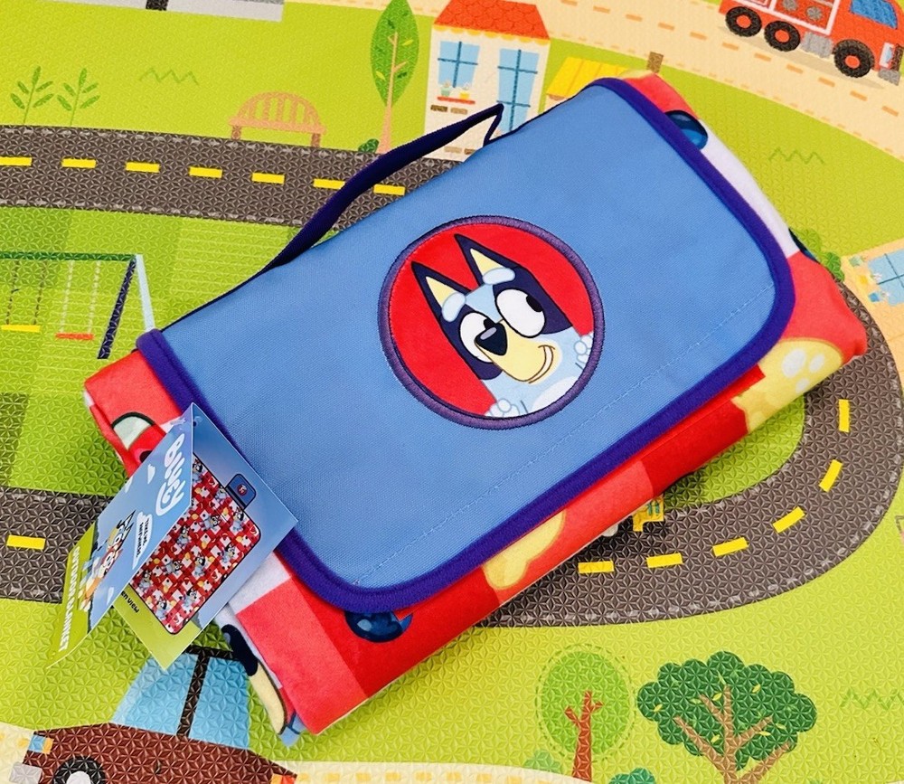 Bluey BBQ Kids Outdoor Blanket, 50 x 60 inches New