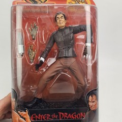 Bruce Lee Enter The Dragon Han Shih Kien Figure 2000 Play Along MOC Damaged Card