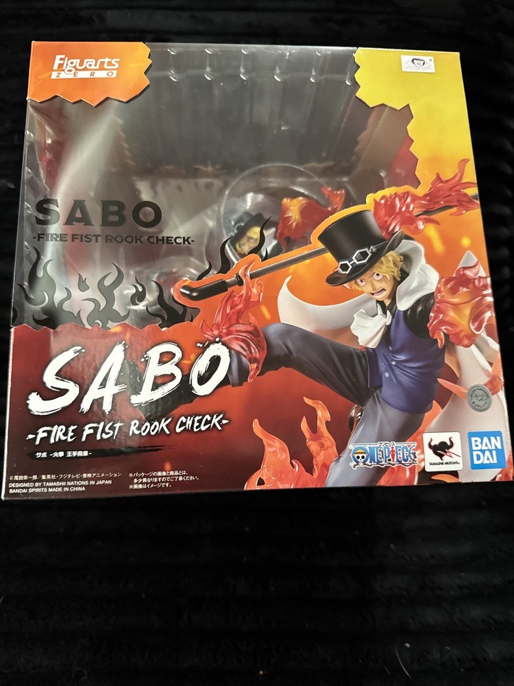 Bandai Figuarts Zero One Piece Sabo Extra Battle Fire Fist Rook Check New In Box