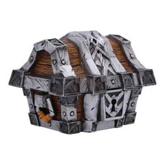 Nemesis Now World of Warcraft Silverbound Treasure Chest Box 10.5cm, Resin, Silv