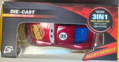 Disney Pixar Cars RS Lightning McQueen Diecast 5 Inches Lights Sounds Doors Open