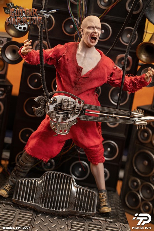 PREMIER TOYS Guitar Warrior Action Figure Model 1/6 Scale Deluxe Ver. in USA